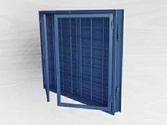 Ventana Chapa de abrir 1.00x1.00