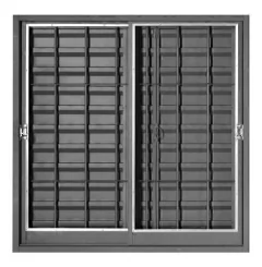 Ventana Chapa Reforzada corrediza 1.20 ancho x1.00 alto