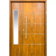 Puerta Y Media simil madera