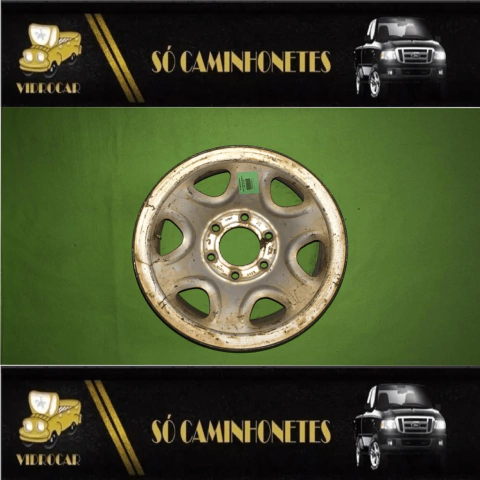 Roda ferro silverado aro 16 6 furos