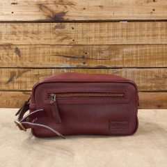 Neceser estilo botinero de cuero legitimo - tienda online