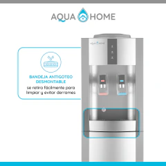 Dispenser Bidón Agua Fria/caliente C/heladera Color Gris Gris - tienda online