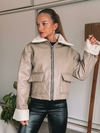 CAMPERA ECOCUERO CORDERITO ANTO - comprar online