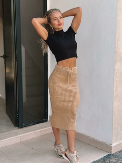 POLLERA TEJIDA HOUSTON - comprar online