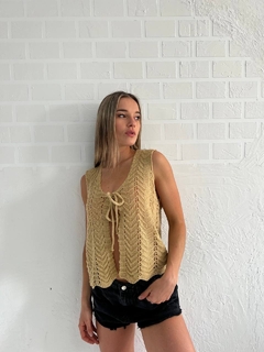 MUSCULOSA TEJIDA MARU - tienda online