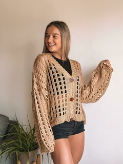 CARDIGAN TEJIDO CATA
