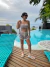 CONJUNTO DE CROCHÊ BETINA (TOP + SHORTS)