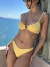 CALCINHA IRIS ARGOLA AMARELO LISO - P I T A I A