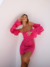 VESTIDO DE CROCHÊ GRETA ROSA PINK SOB ENCOMENDA
