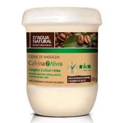 Creme De Massagem Cafeína 7 Ativos 650g (D'agua Natural)
