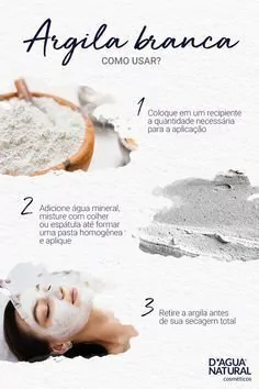 Argila Branca 500g - D'água Natural na internet