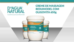 Creme De Massagem Redumodel Com Oligovita 650g (D'agua Natural) - Enxuga Linduxa