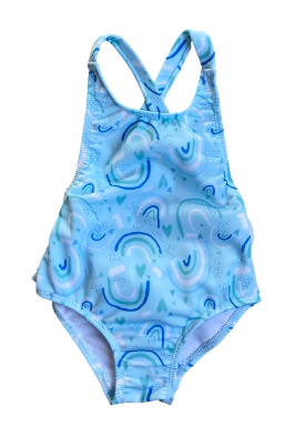 DOBLE VOLADO EN COLA - Arcoíris Celeste - comprar online