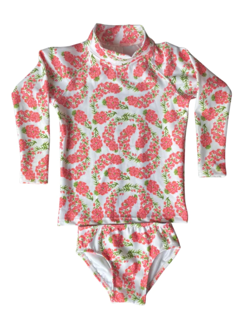 REMERA CON BOMBACHA - Ramillete Coral