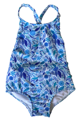 DOBLE VOLADO EN COLA - Flor Azulina - comprar online