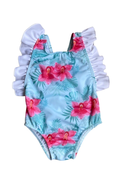 Todo Voladitos - Orquídeas Fondo Aqua