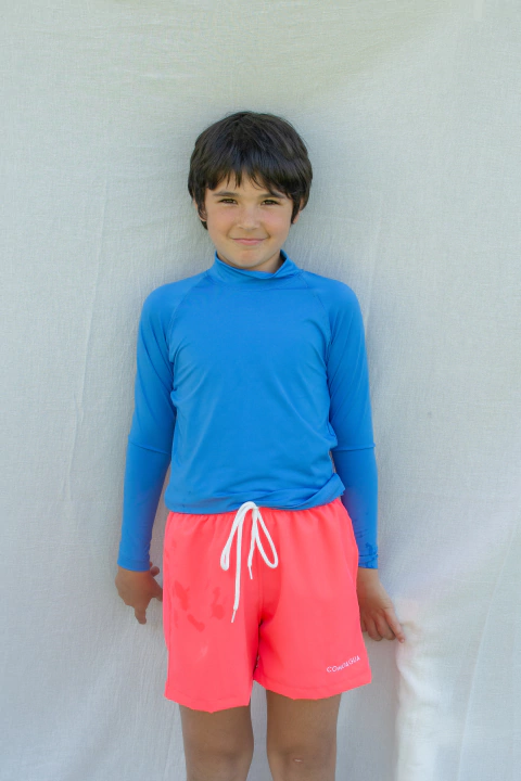 REMERA DE AGUA - AZUL