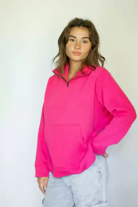 ROSA FUERTE tipo fucsia - Cuello con cierre