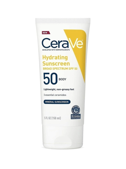 CeraVe Hydrating Sunscreen SPF 50 Body