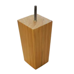Patas de madera Cuadrada 7cm - comprar online