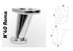 Patas de Aluminio N°40 "Roma"