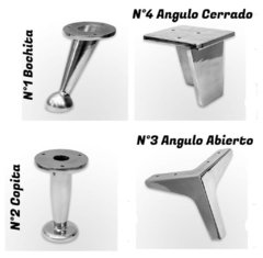 Patas de Aluminio N°2 "Copita" - comprar online