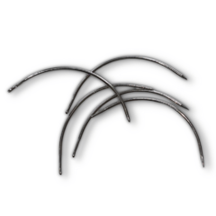 Agujas Curvas 6.5 cm de Diámetro - comprar online