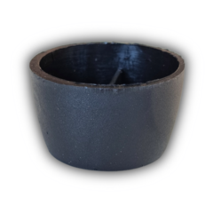 Regaton Plastico Redondo Grande Negro