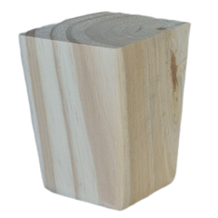 Patas de madera Piramidal 10cm