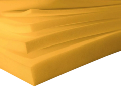 Placa de Goma Espuma de 5cm x 2 x 1m Densidad 18kg