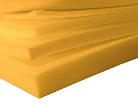 Placa de Goma Espuma de 10cm x 2 x 1m Densidad 18kg