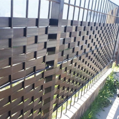 Cinta Plástica Cubre Cerco Balcon X 5 Mts² NEGRO - 6,3cm - Casa Gelber