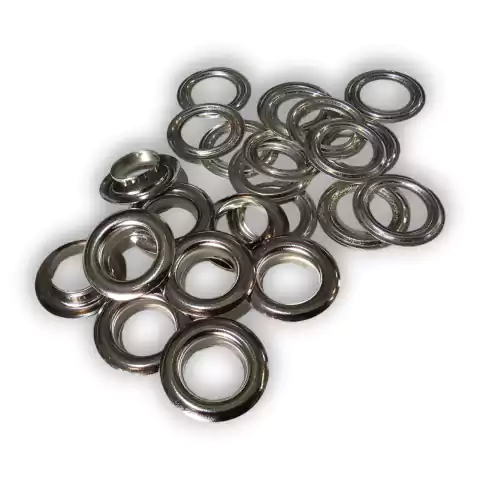 Ojales Niquelados Nº1500 X 100u