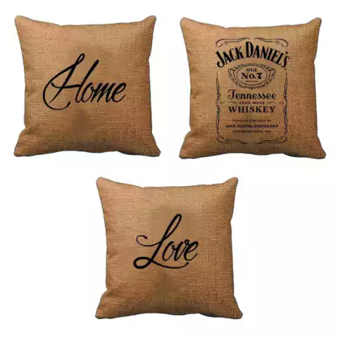 Fundas Para Almohadones 40x40 Arpillera