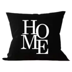 Fundas Para Almohadones 40x40 Lienzo Negro - comprar online