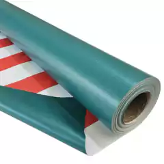 Lona Vinilica Rayada Para Toldos Rojo x metro - comprar online