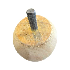 Patas de madera Cebolla 5 cm - Casa Gelber