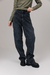JEANS WIDE LEG KABUL (NEGRO GASTADO) - ROCK JEANS