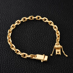 Pulseira Cadeado 6mm (Fecho Duplo) - comprar online