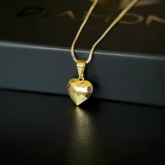 Pingente Coração Ocado Mini (P)