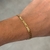 Pulseira elo 3 por 1 4mm (Fecho Duplo) - Diamond Store
