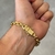 Pulseira Cadeado 8mm (Fecho Duplo) - comprar online