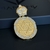 Pingente Medalha Especial Estrela de Davi Cravejada (G)