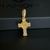 Pingente Cruz Com Cristo Especial Cravejada (M)