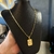 Corrente Cart 4mm (Fecho Gaveta) + Pingente Placa Estrela de Davi (M) - comprar online