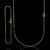 Kit Veneziana 1,5mm (Fecho Tradicional)