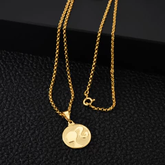 Corrente Elo Portugues 45cm (Fecho Tradicional) + Pingente Barbie (P)