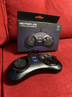 Controle USB Retroflag (modelo Mega Drive) na internet
