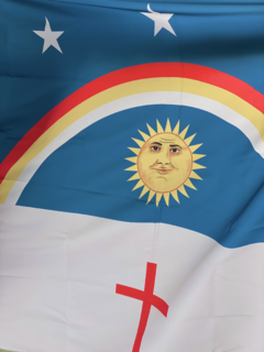 Bandeira de Pernambuco País - Revolução de 1817