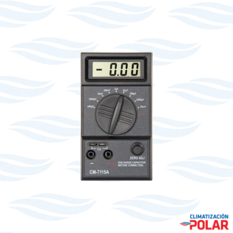 Capacimetro digital Mod CM 7115 A